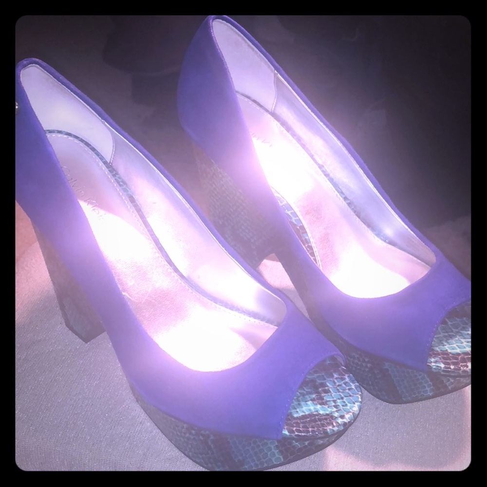 Calvin Klein Platform Heels